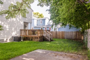 205 Armstrong Street. Fenced yard for privacy.